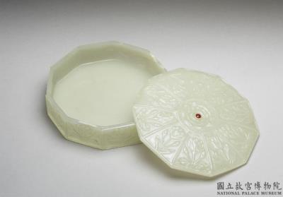 图片[3]-Jade ten-sided box. Mughal Empire-China Archive